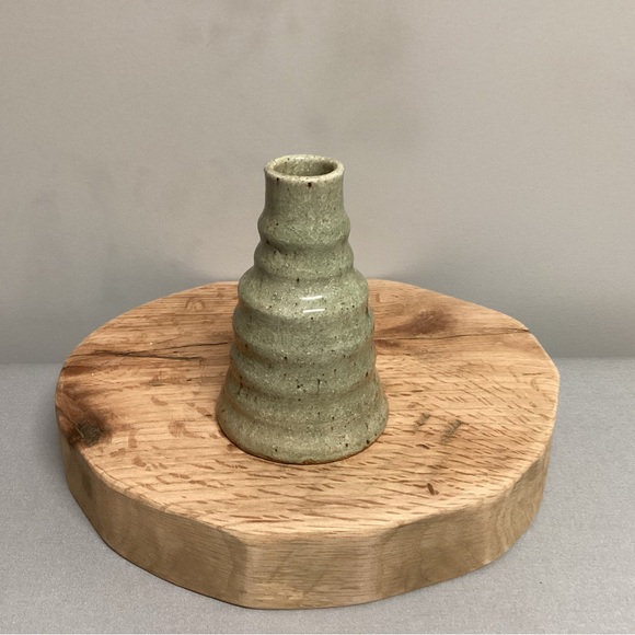 Handmade - Ceramic Crafted Vase / Decor Piece - Home or Office - Unique - Picture 3 of 12